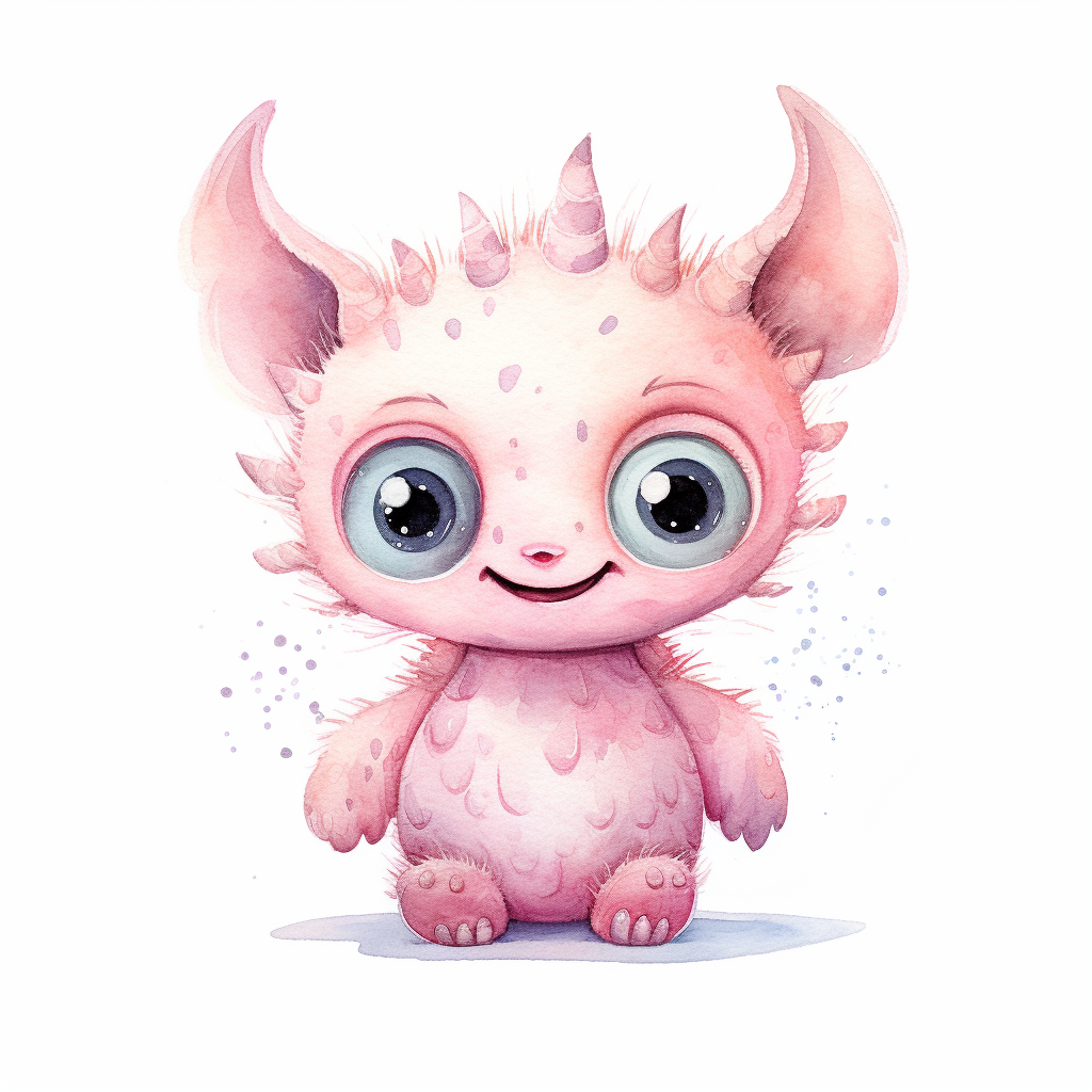 baby monster cliparts