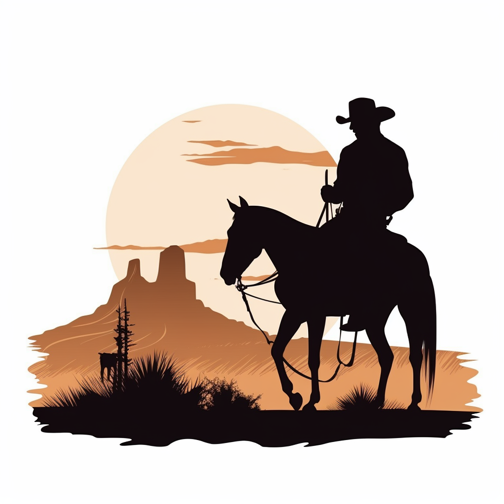 country western cliparts