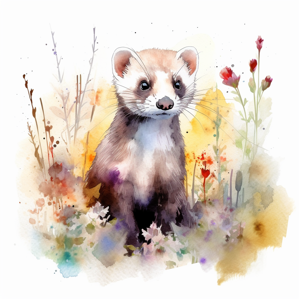ferret clipart
