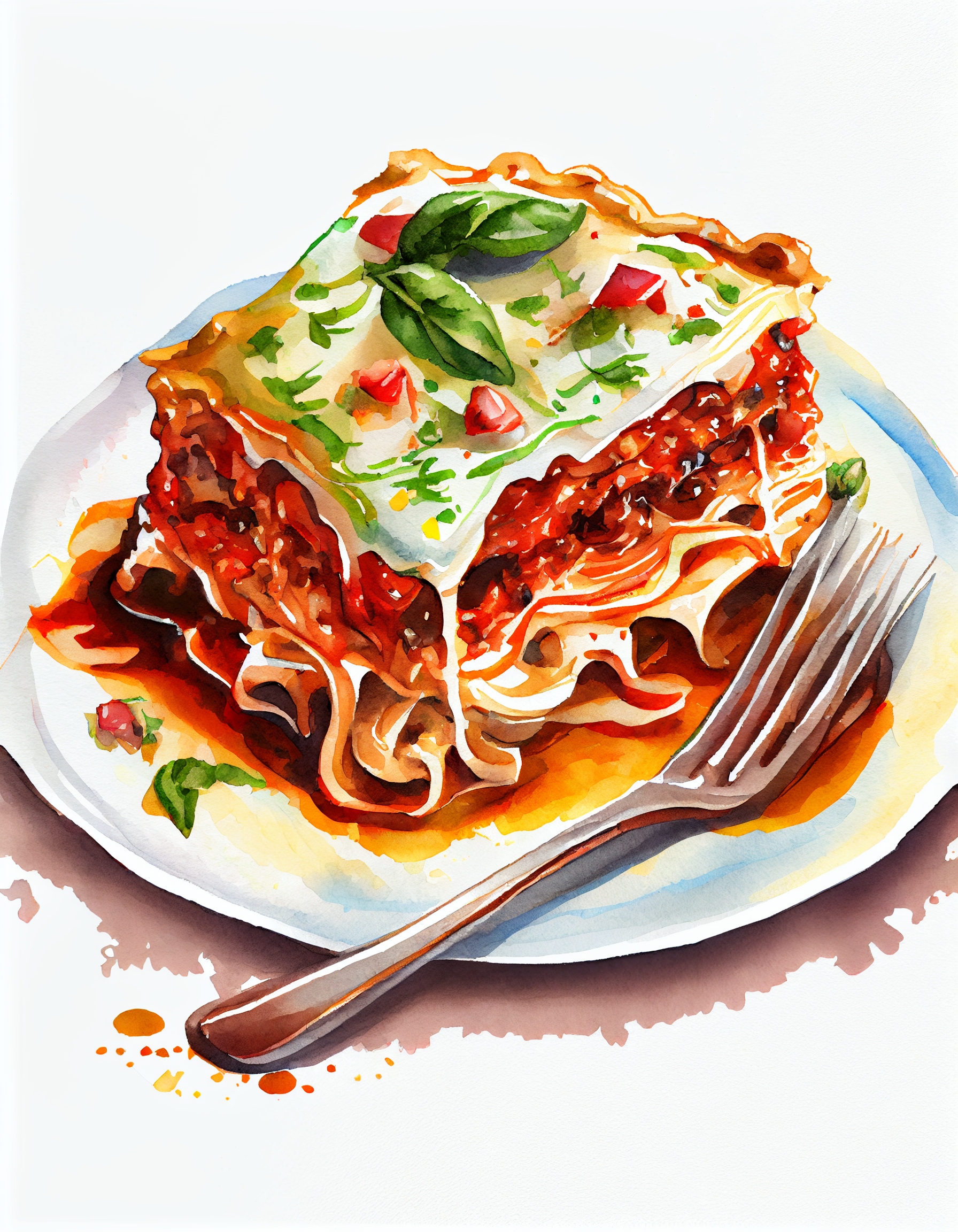 lasagna cliparts