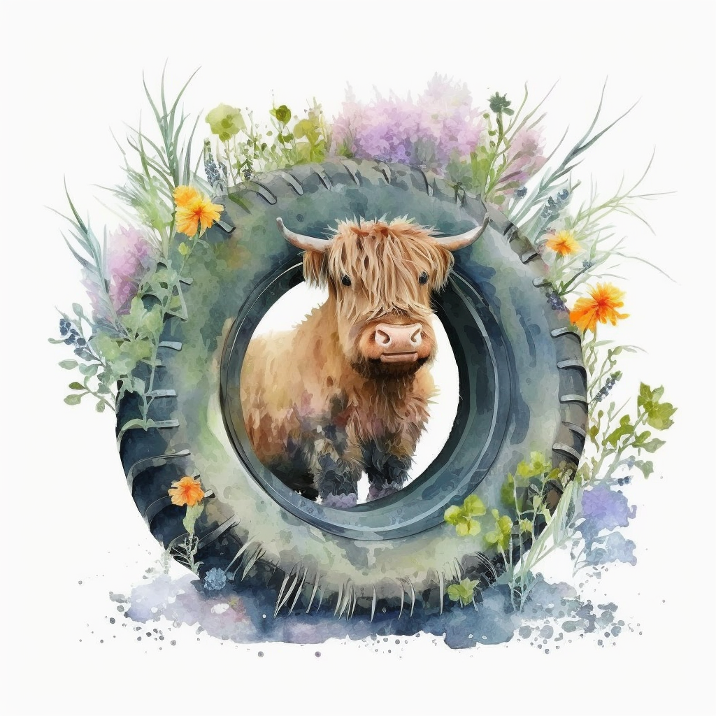 baby cow cliparts