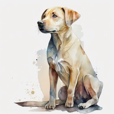 watercolor and pencil dog very handsome, very clean Line edges of the dog ,dog, full body sitting down next to a cat and smiling, and having fun on clean clear white background Clipart clean lines Sublimation, a full body of a beautiful dog, having fun, enjoying his time with the ultimate details clean lines a __ 1000 __ 8 : 10 __ v5