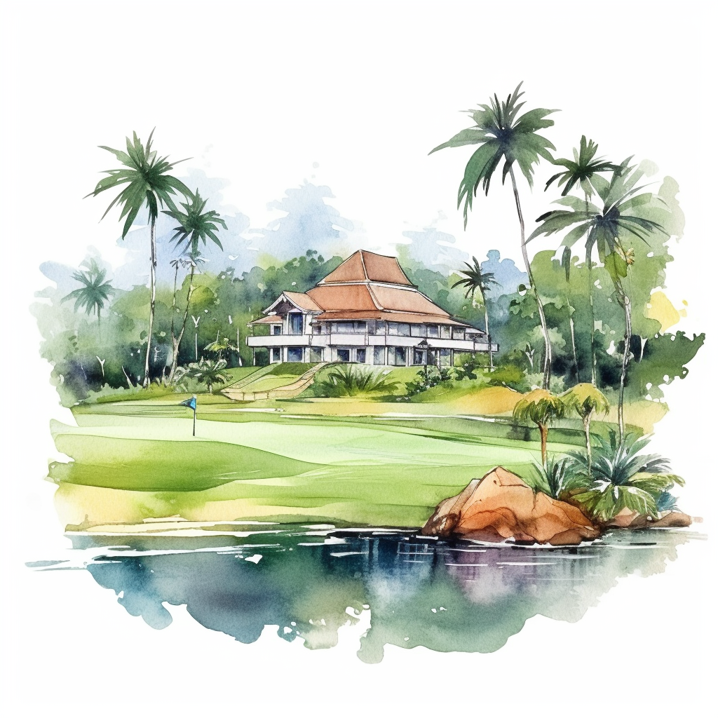golfing cliparts
