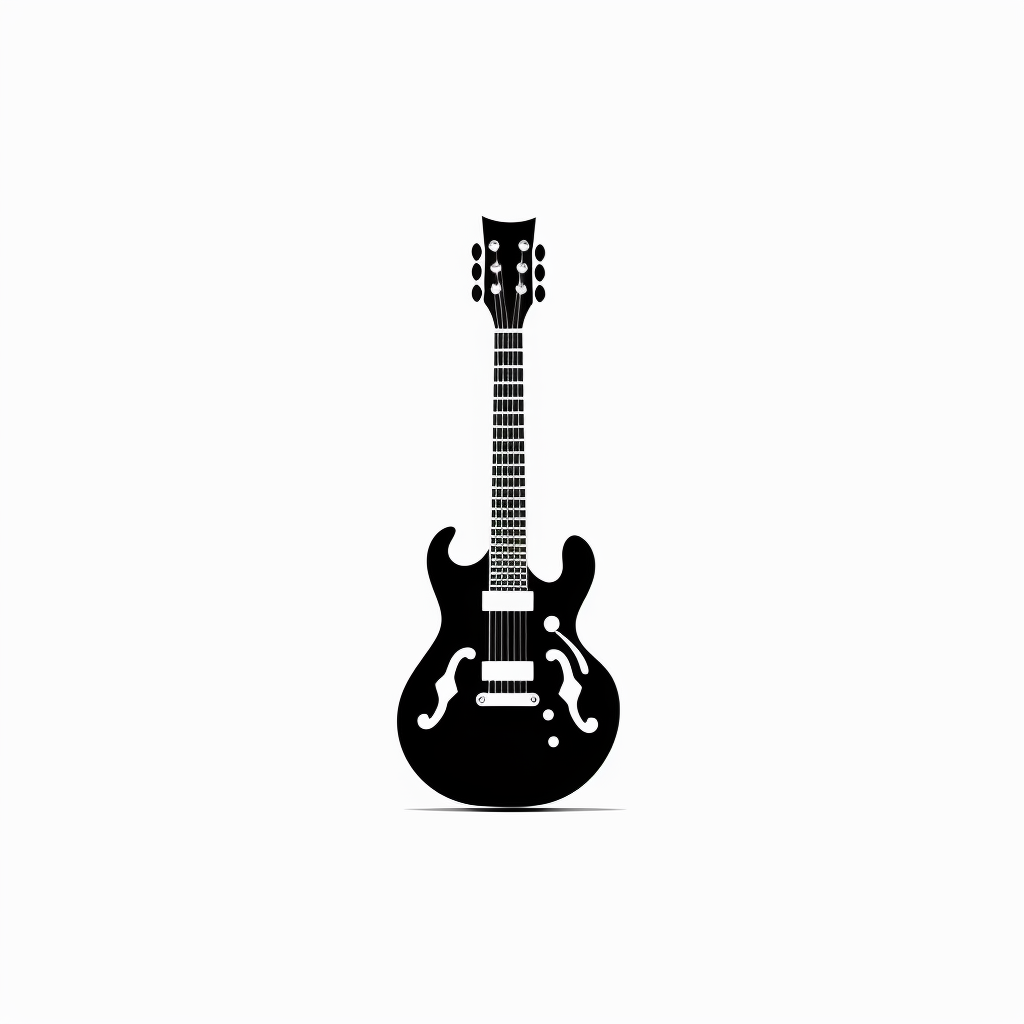 guitar black cliparts
