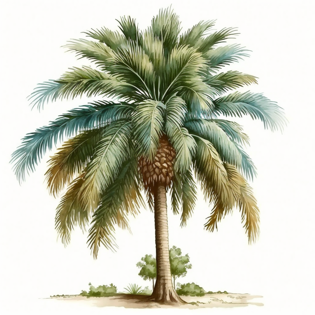 Florida palm tree, clip art - Clip Art Library