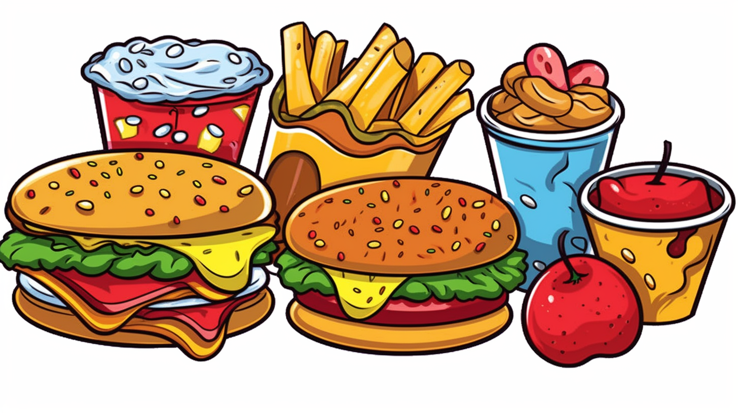 food graphics cliparts