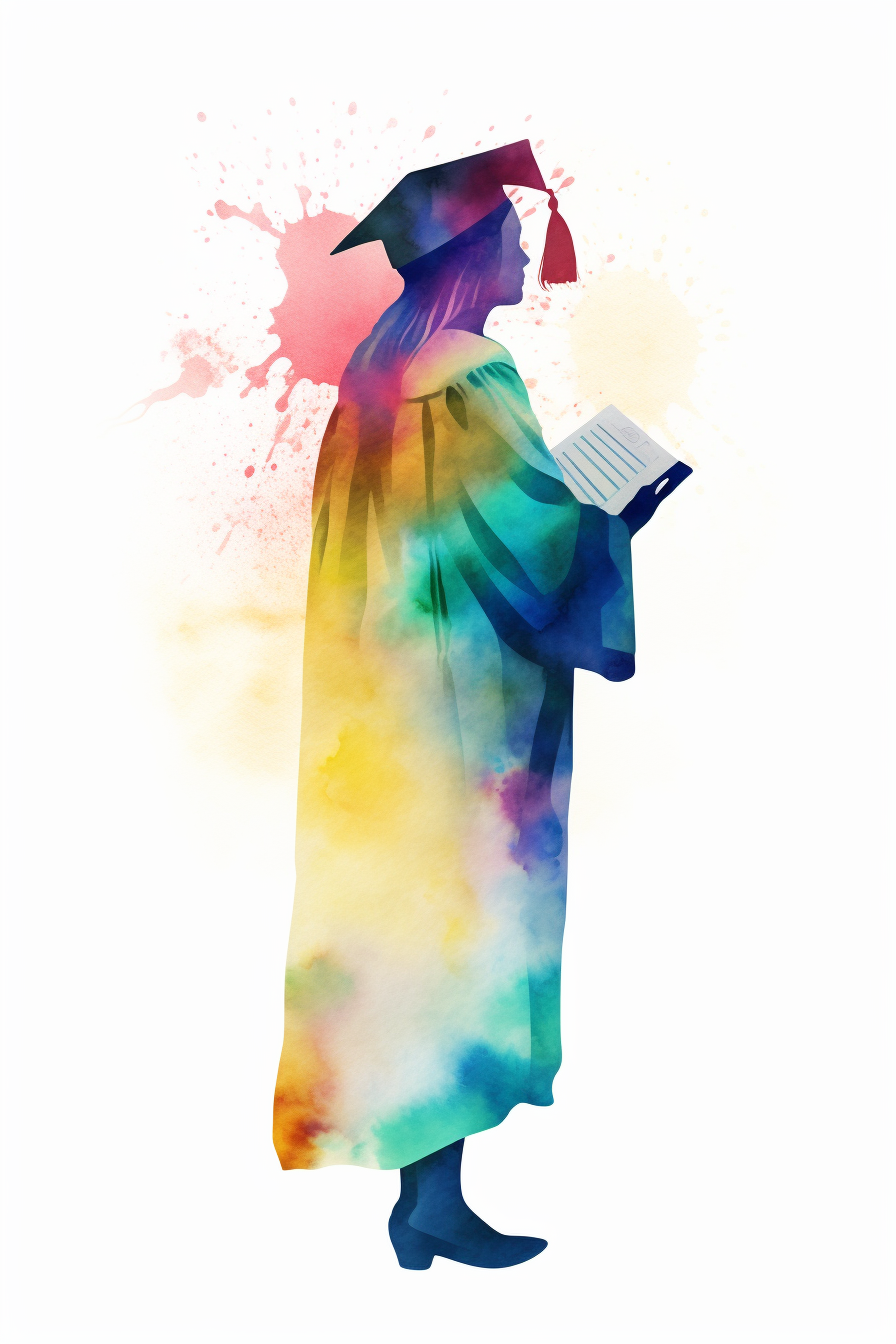 graduation scroll cliparts