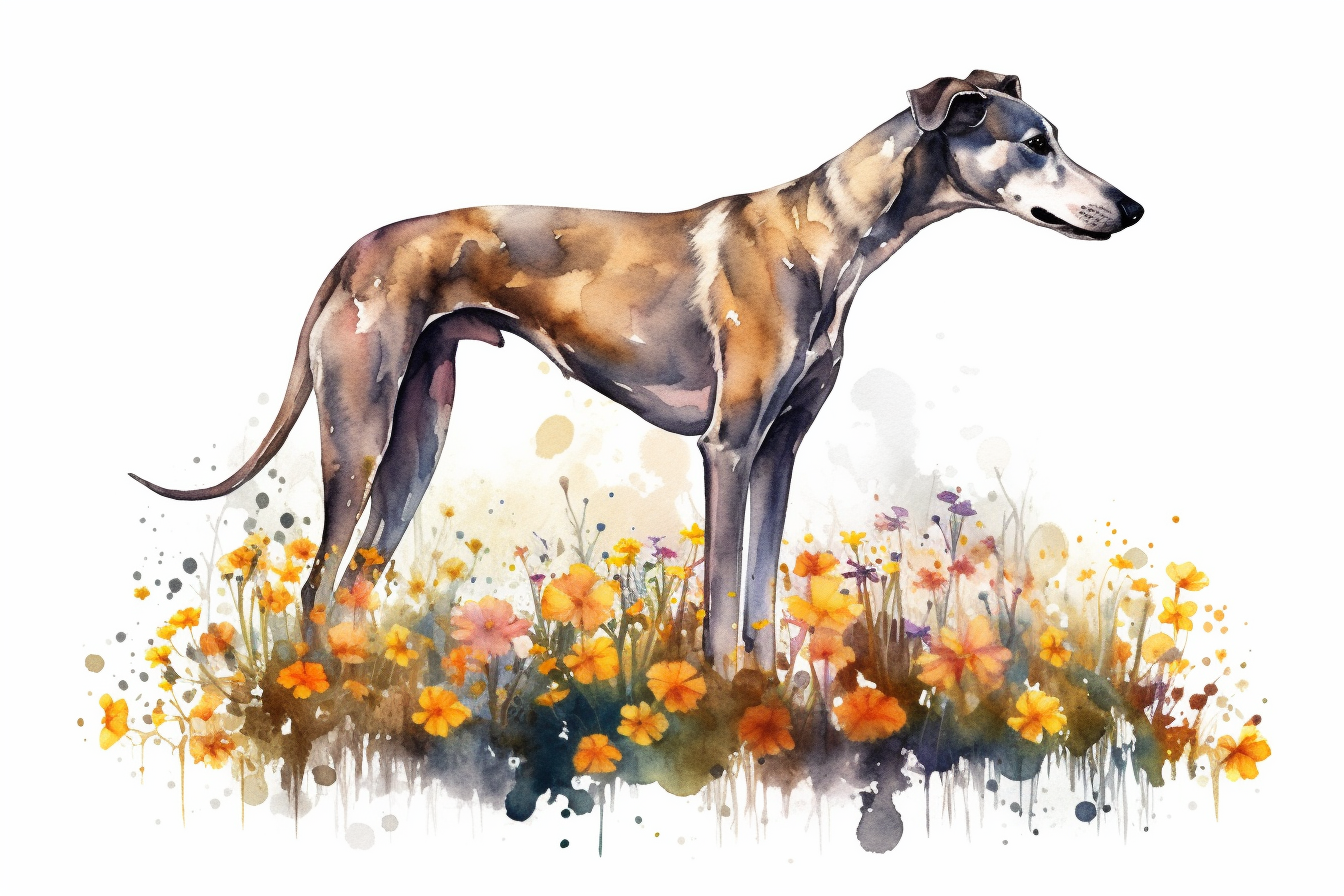 greyhound clipart