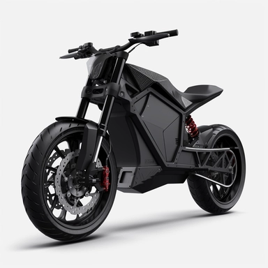 Tesla releases a line of electric bikes, designed with the same sleek, futuristic aesthetic as their cars, logo clipart, white background