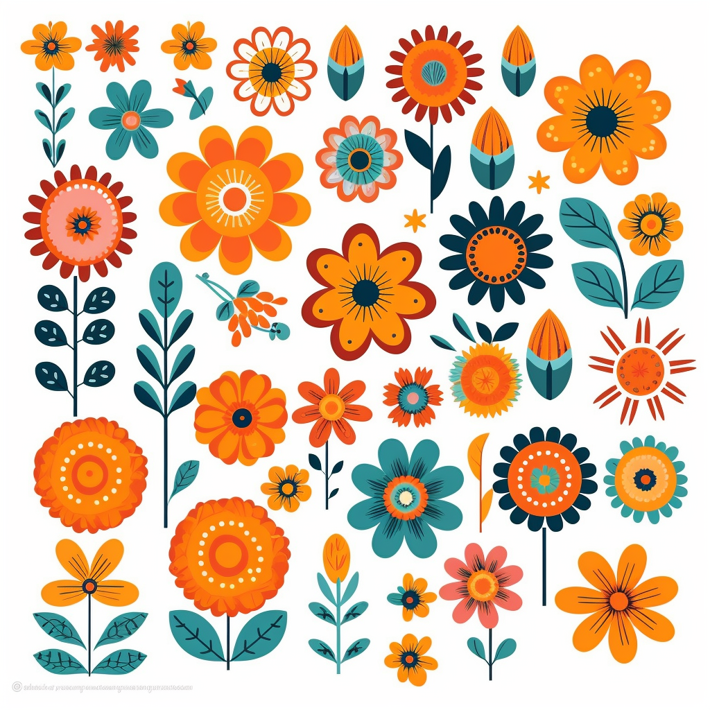 70s cliparts