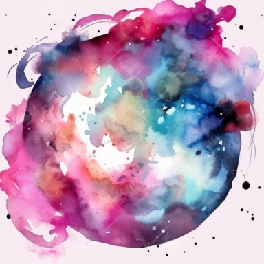 8k watercolor clipart galaxys