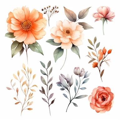 watercolour crafter, Crafting materials, neutral Watercolor Clipart - <@1098423716465102849> (62%) (fast)