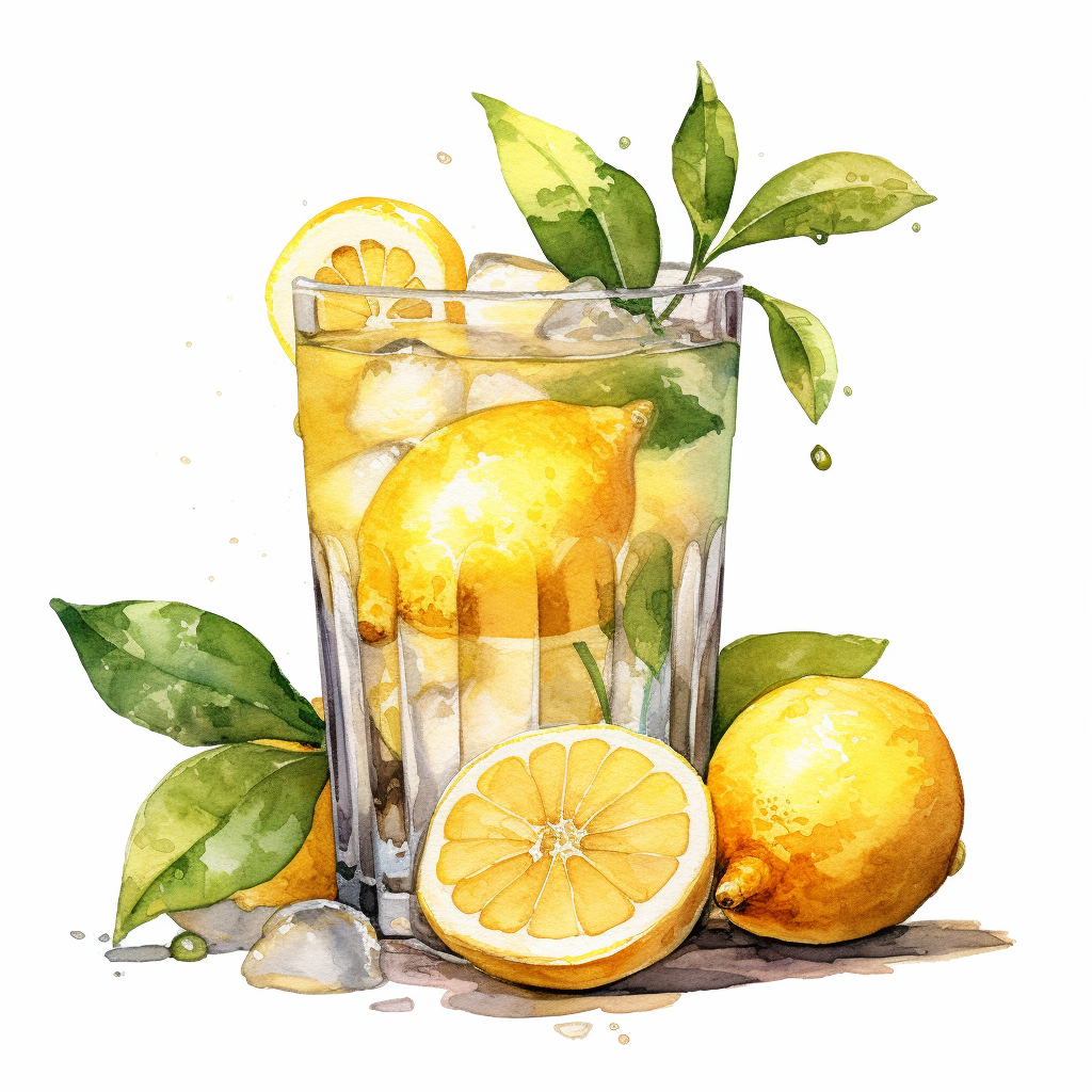 lemon juice cliparts