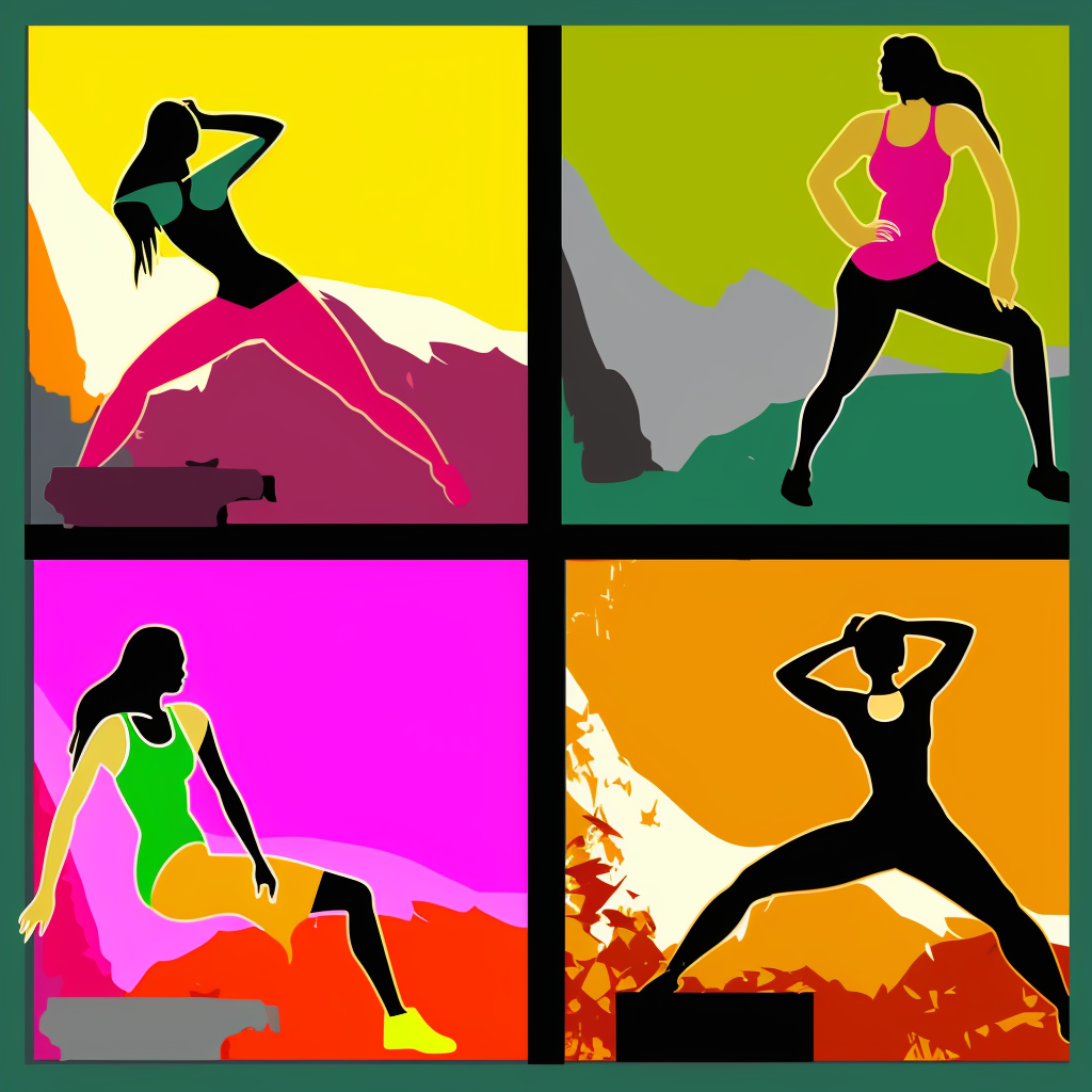 gym workout cliparts