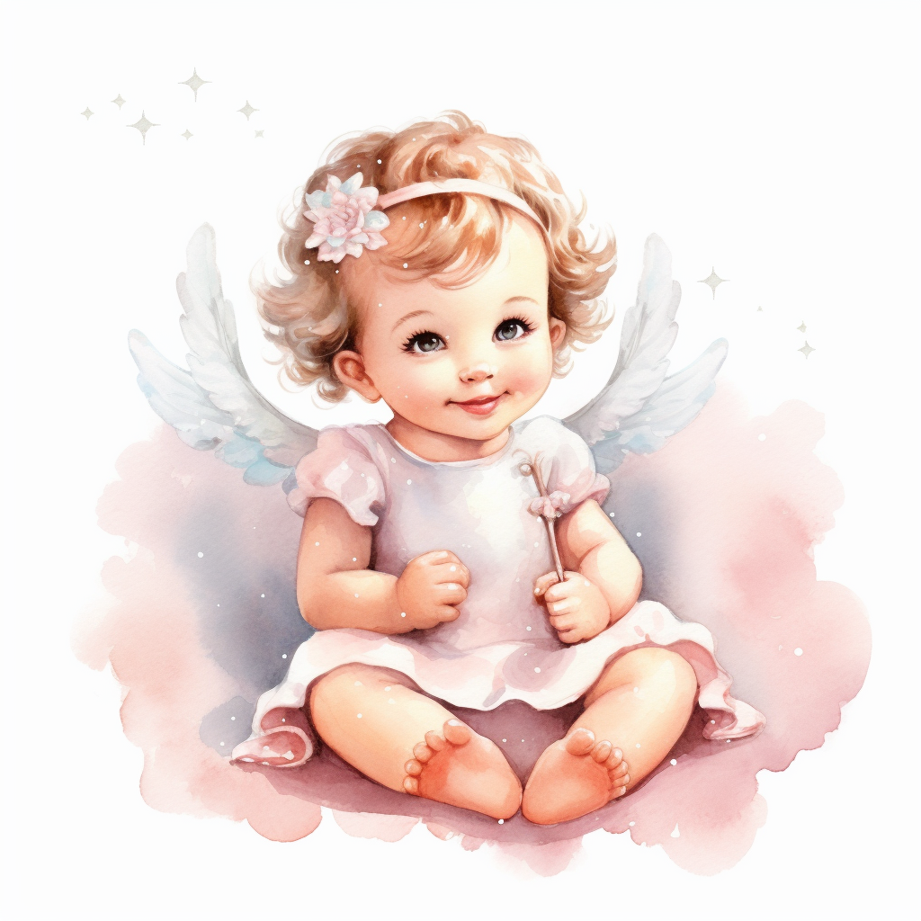 girl baby clipart