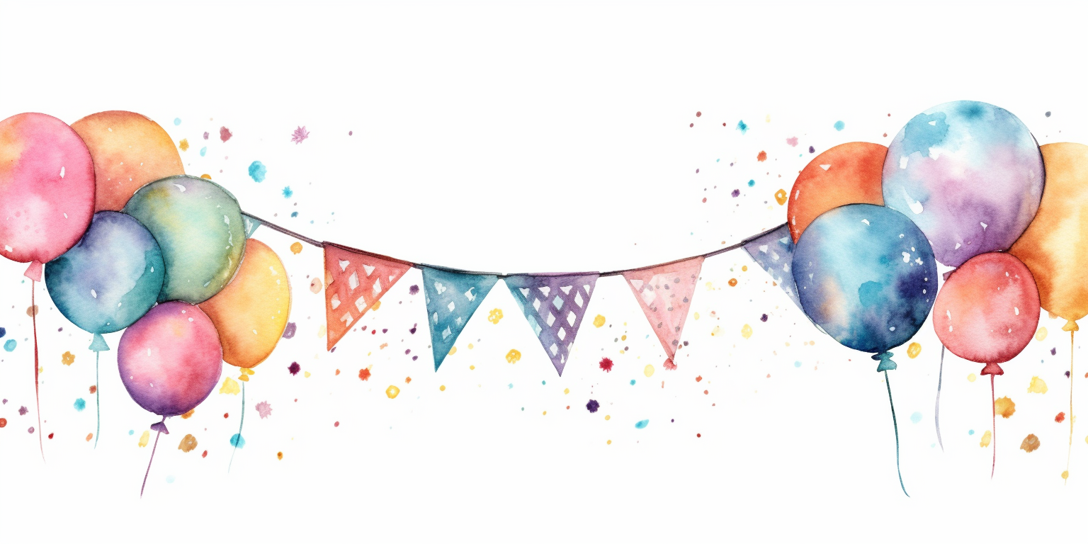 birthday banner clipart