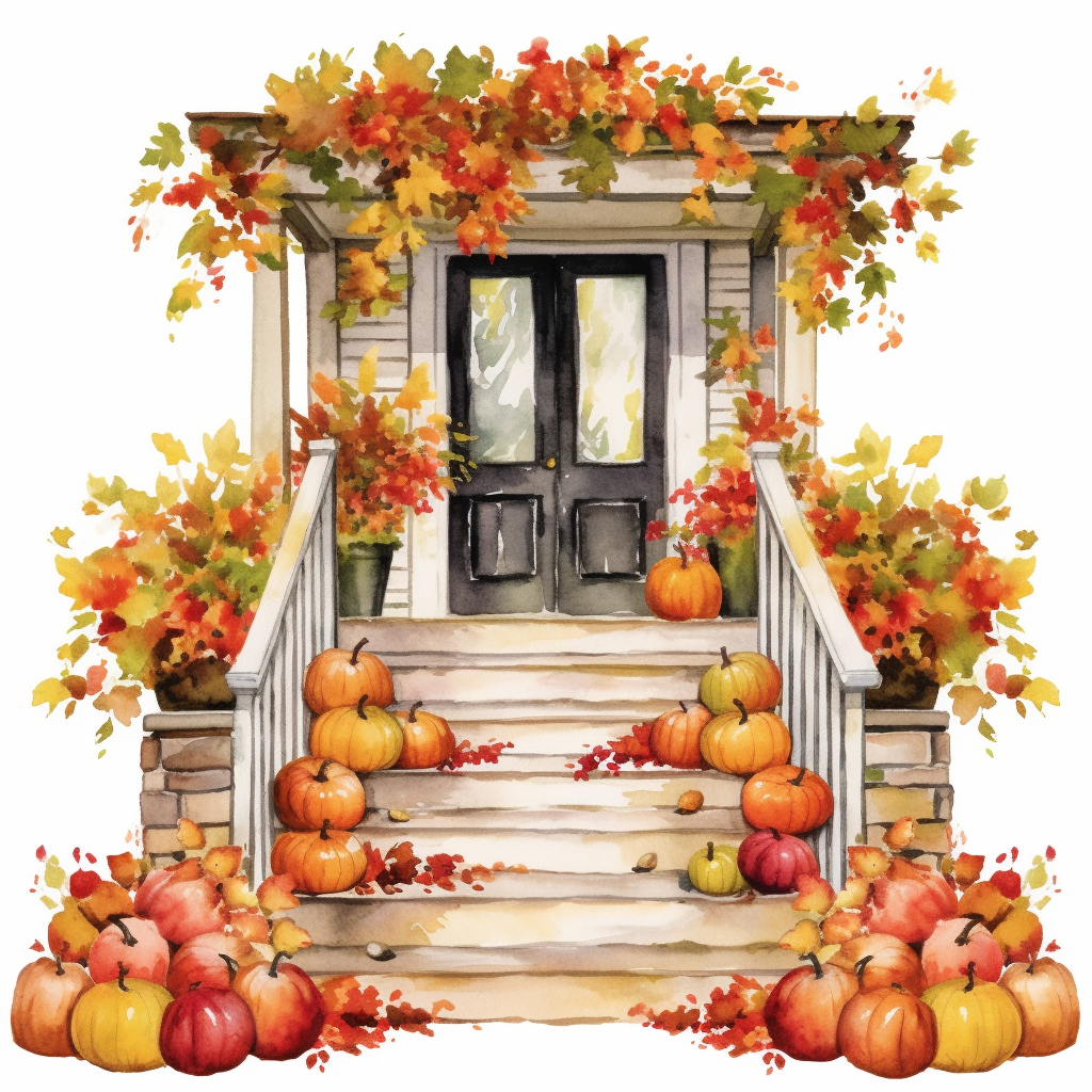 fall decoration cliparts