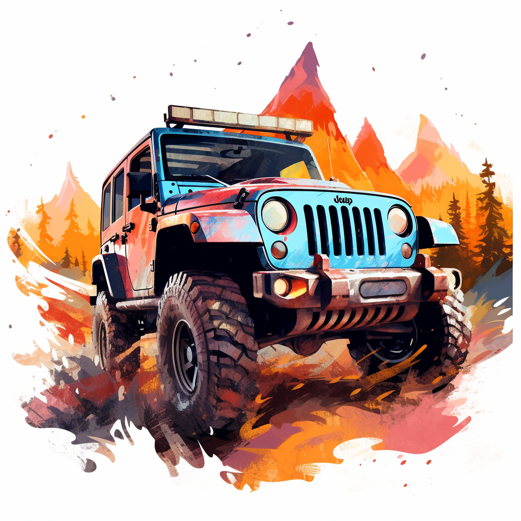jeep wrangler cliparts
