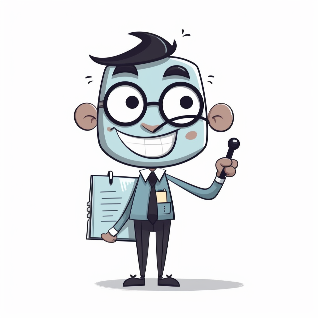 cartoon clerk cliparts