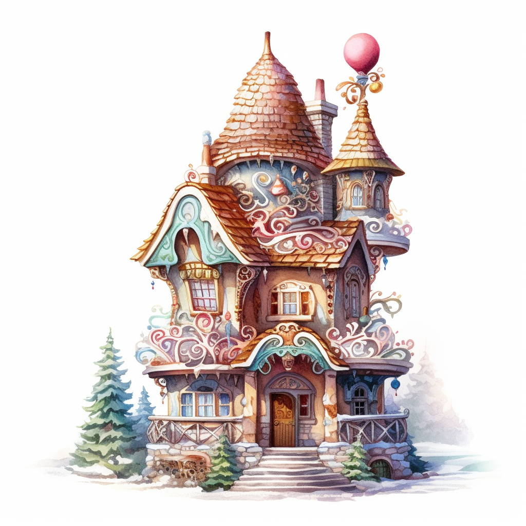 candy house cliparts