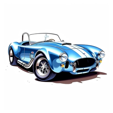 1966 Shelby Cobra clipart