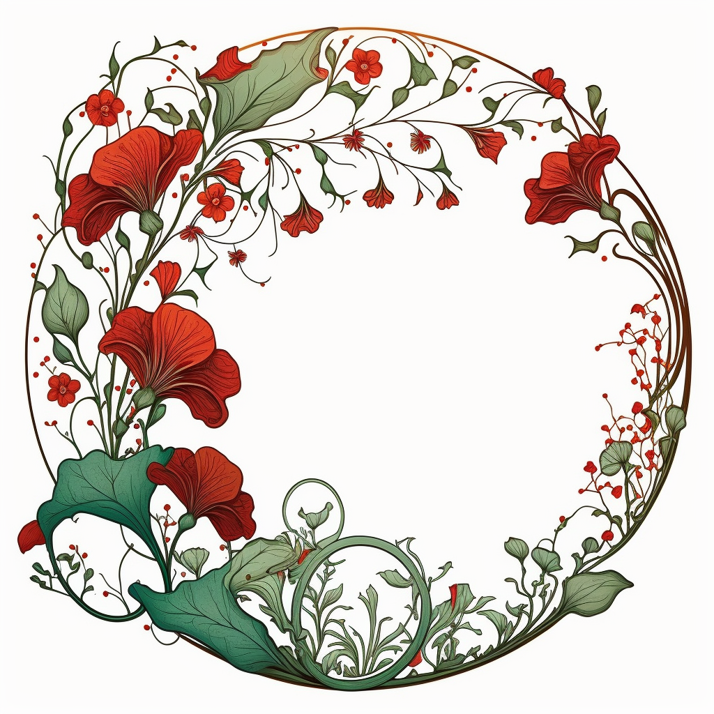 frame circle cliparts