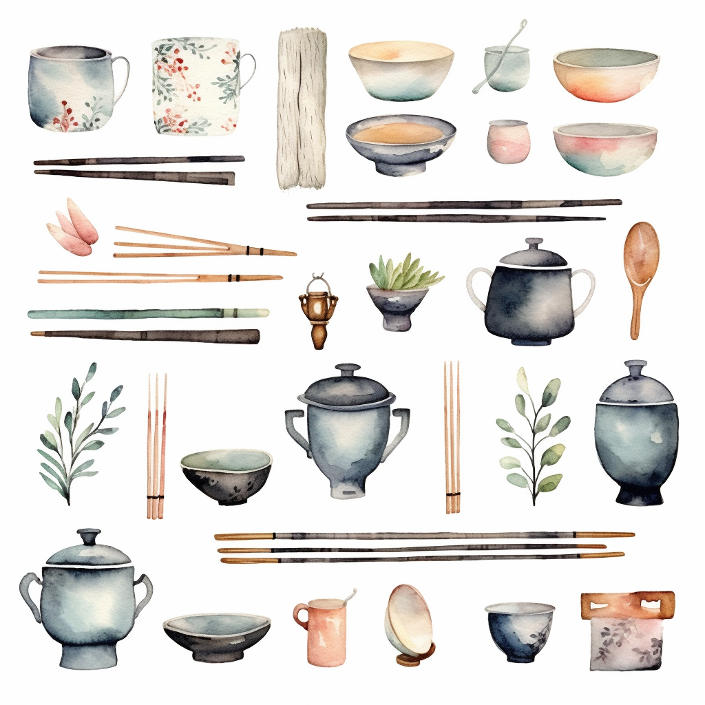 chopsticks cliparts