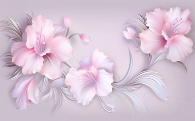 flowers vf background free download from clipart library, in the style of light magenta and light gray, hyperrealistic compositions, polished metamorphosis, porcelain, maranao art, freehand painting, harmonious balance