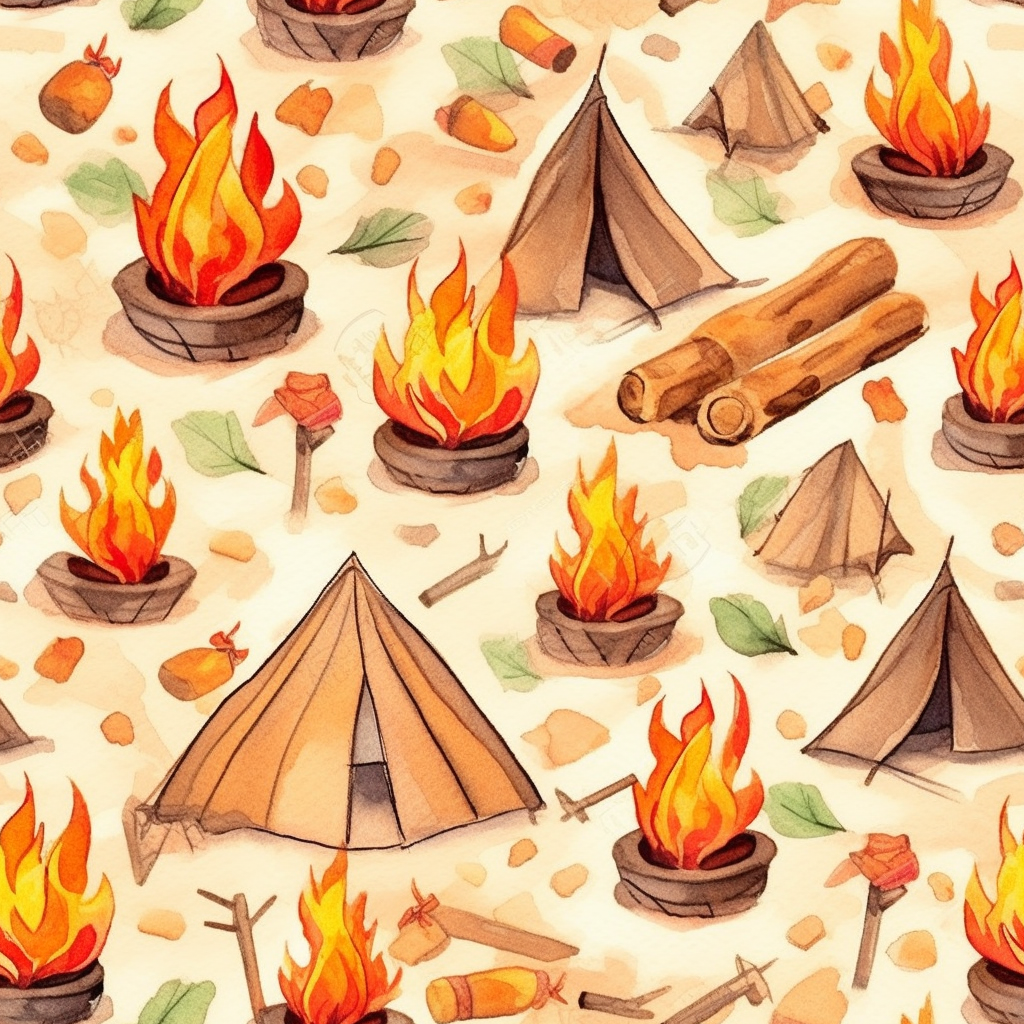 camping cliparts