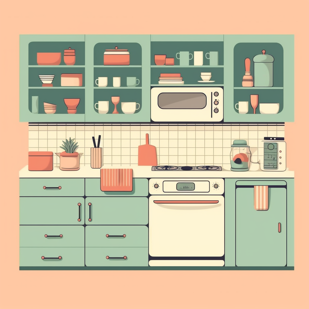 kitchen cabinet cliparts
