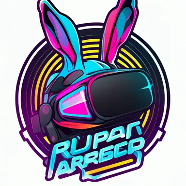 Vector rabbit virtual reality games logo. Electronic 3d ... › pin › pin rabbit reality logo. electronic 3d glasses illustration with animal. colorful device label for cyber sport. head mounted display ... Vector virtual games headset vectors, icons, clipart graphics,