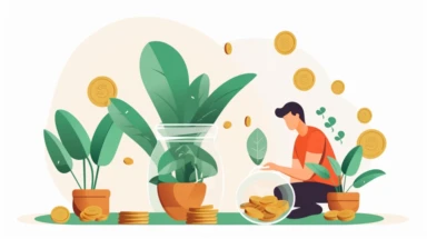 basic clipart for money growing investment