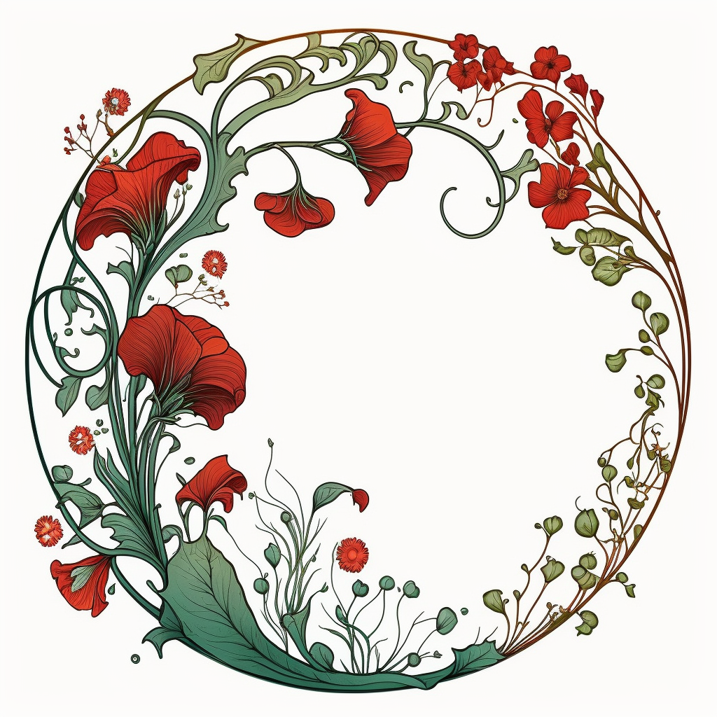 frame circle cliparts