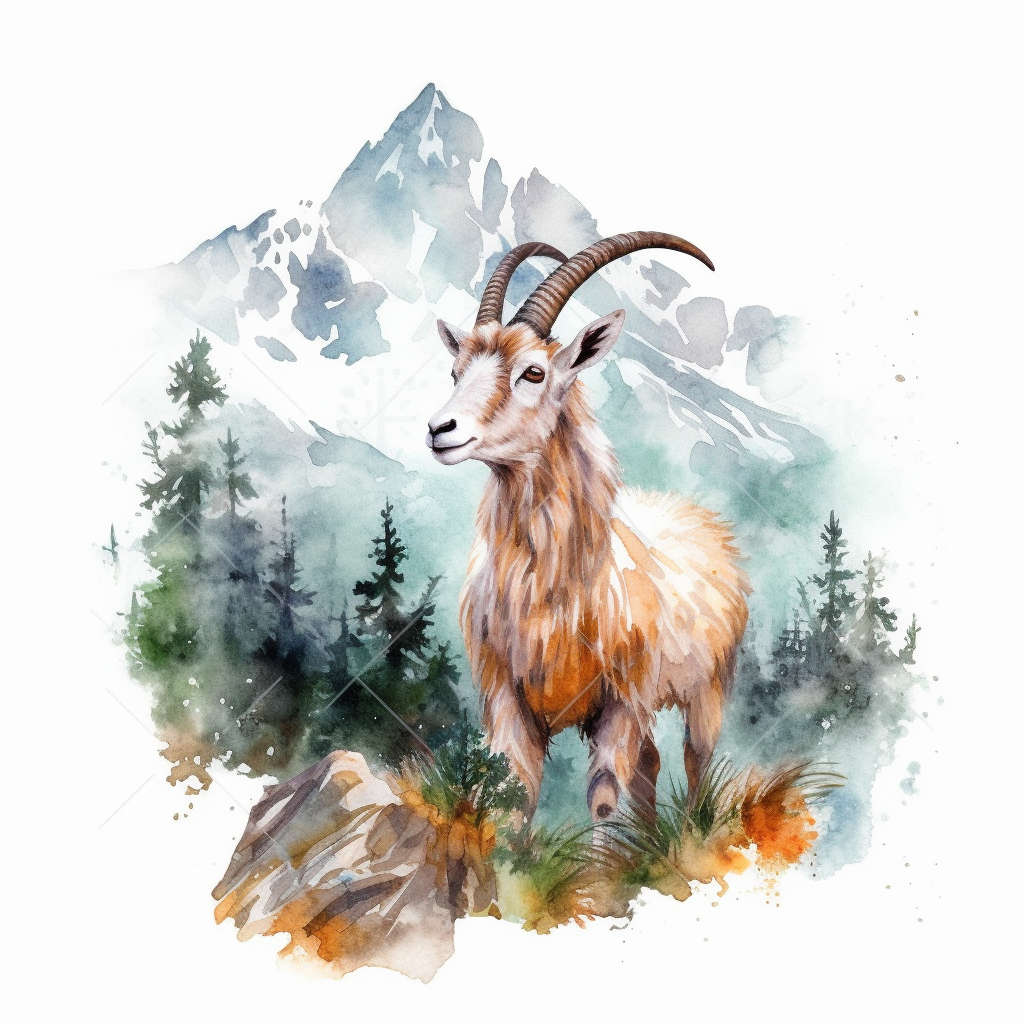 goat cliparts