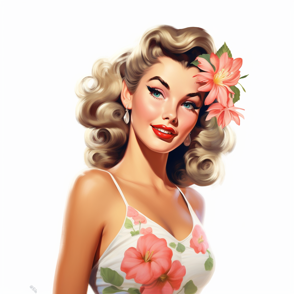 hawaiian woman cliparts