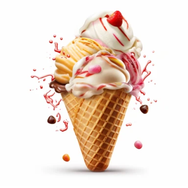 ice cream cone clip art white background