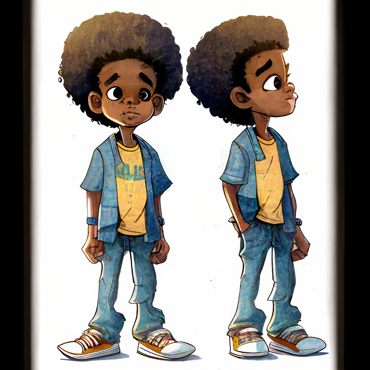 curly man cliparts