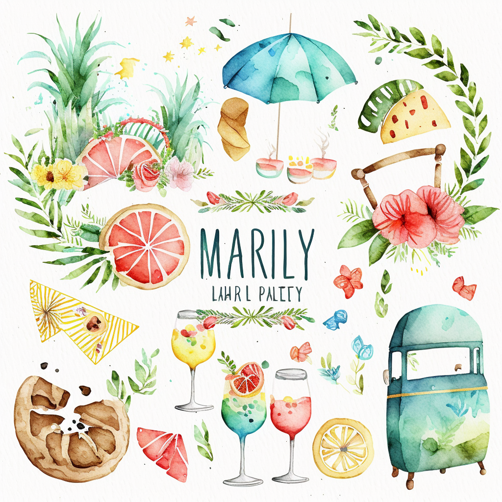holiday parties cliparts