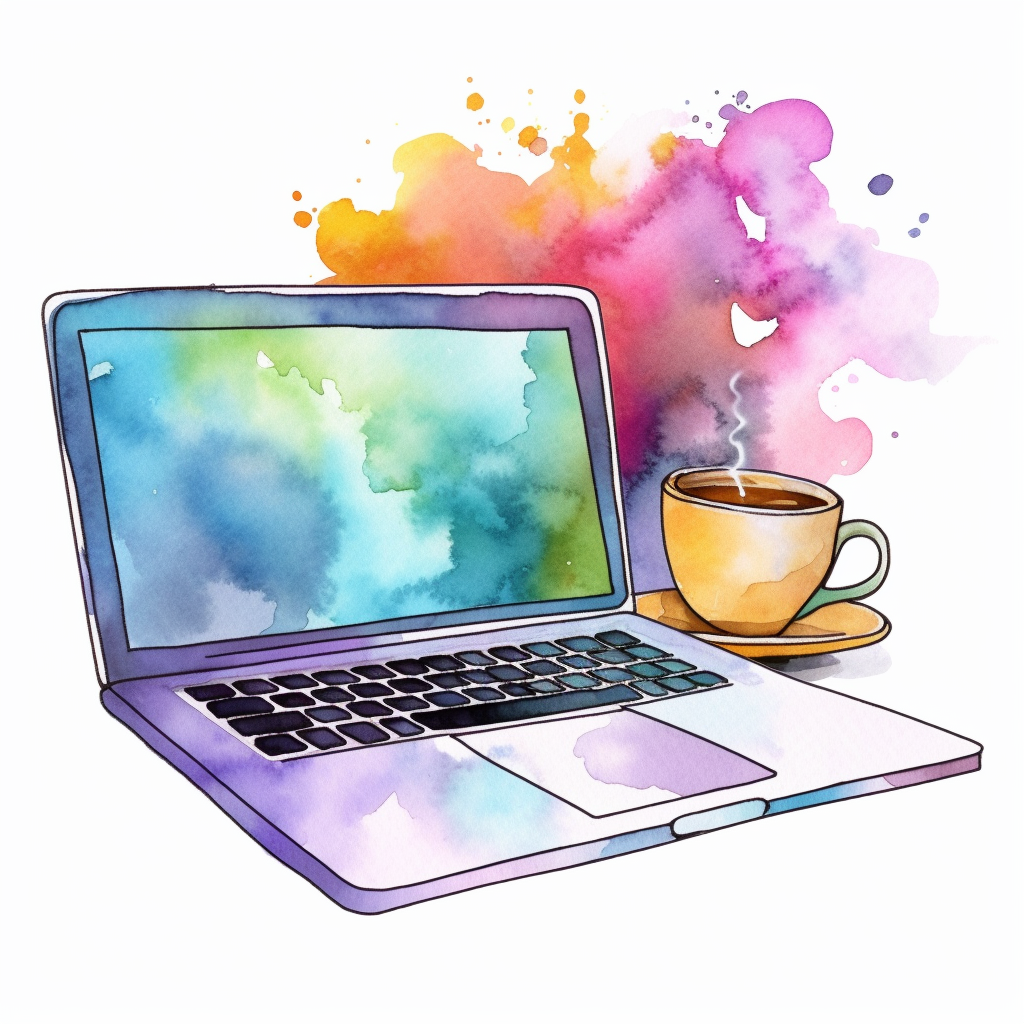 laptop computer clipart