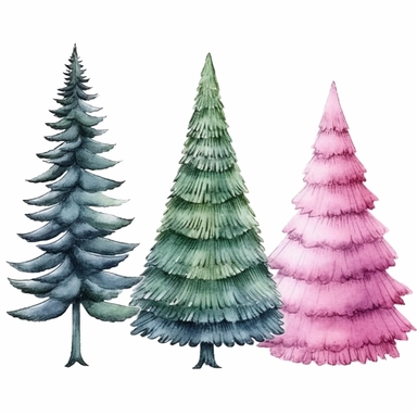 3 christmas trees png, pink ,green, christmas tree clipart, western christmas png, shirt png christmas, christmas sublimation designs, christmas tree, pink christmas png, christmas digital download, on white background 8k--16:9