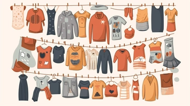 Home Clothes vector clipart vector Clothescute collection, in the style of #screenshotsaturday, flat areas of color, flat color blocks, 1970–present, rough-edged 2d animation, lightbox, colorful animation stills