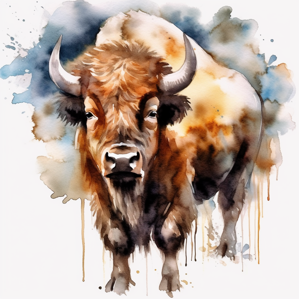 bison cliparts