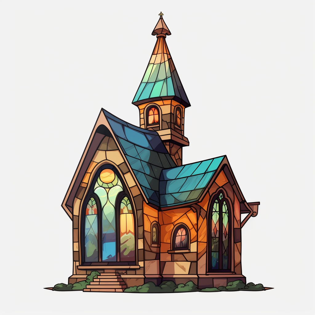 cartoon church cliparts