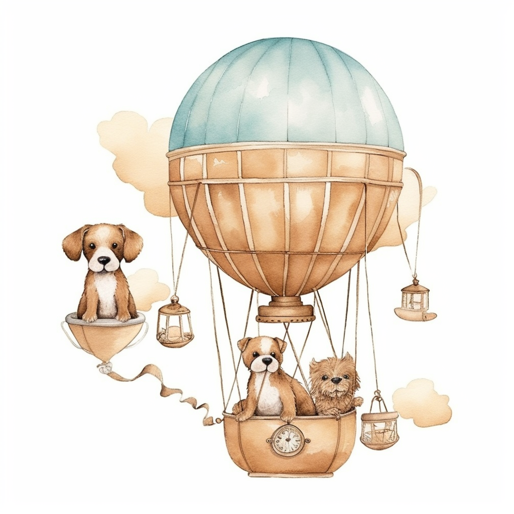balloon dog cliparts