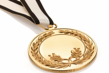 medal , highly detailed, isolated on white, clipart,