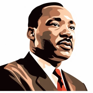 martin luther king jr clipart