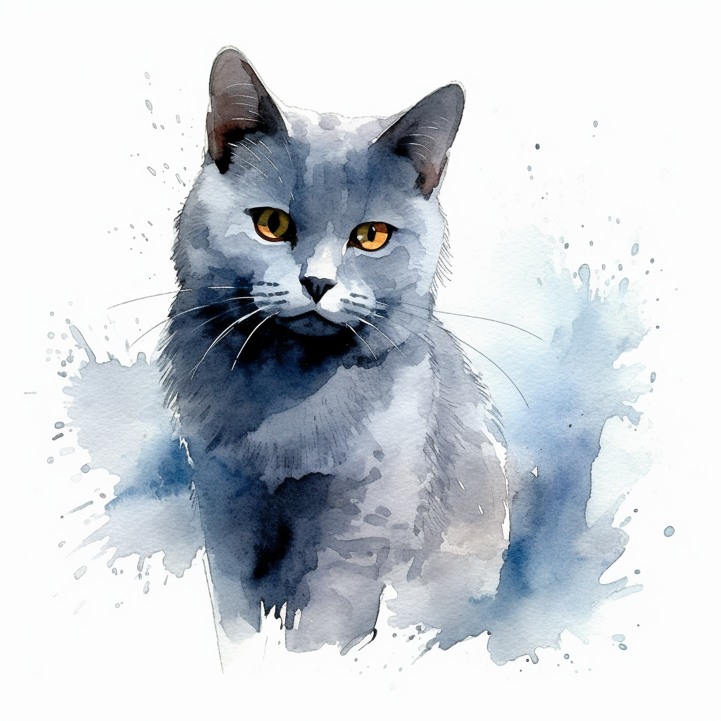 gray cat cliparts