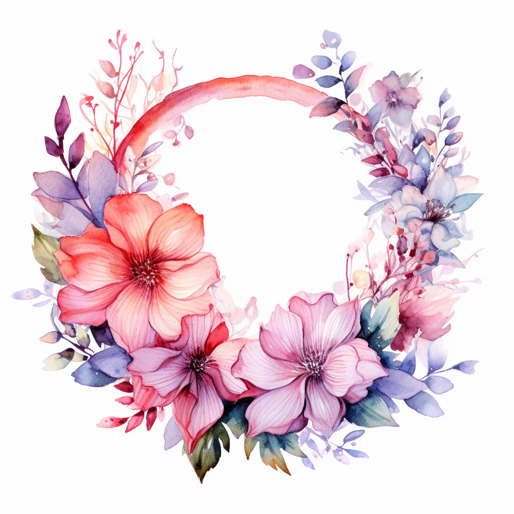 floral cliparts vintage