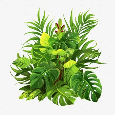 jungle plant clipart