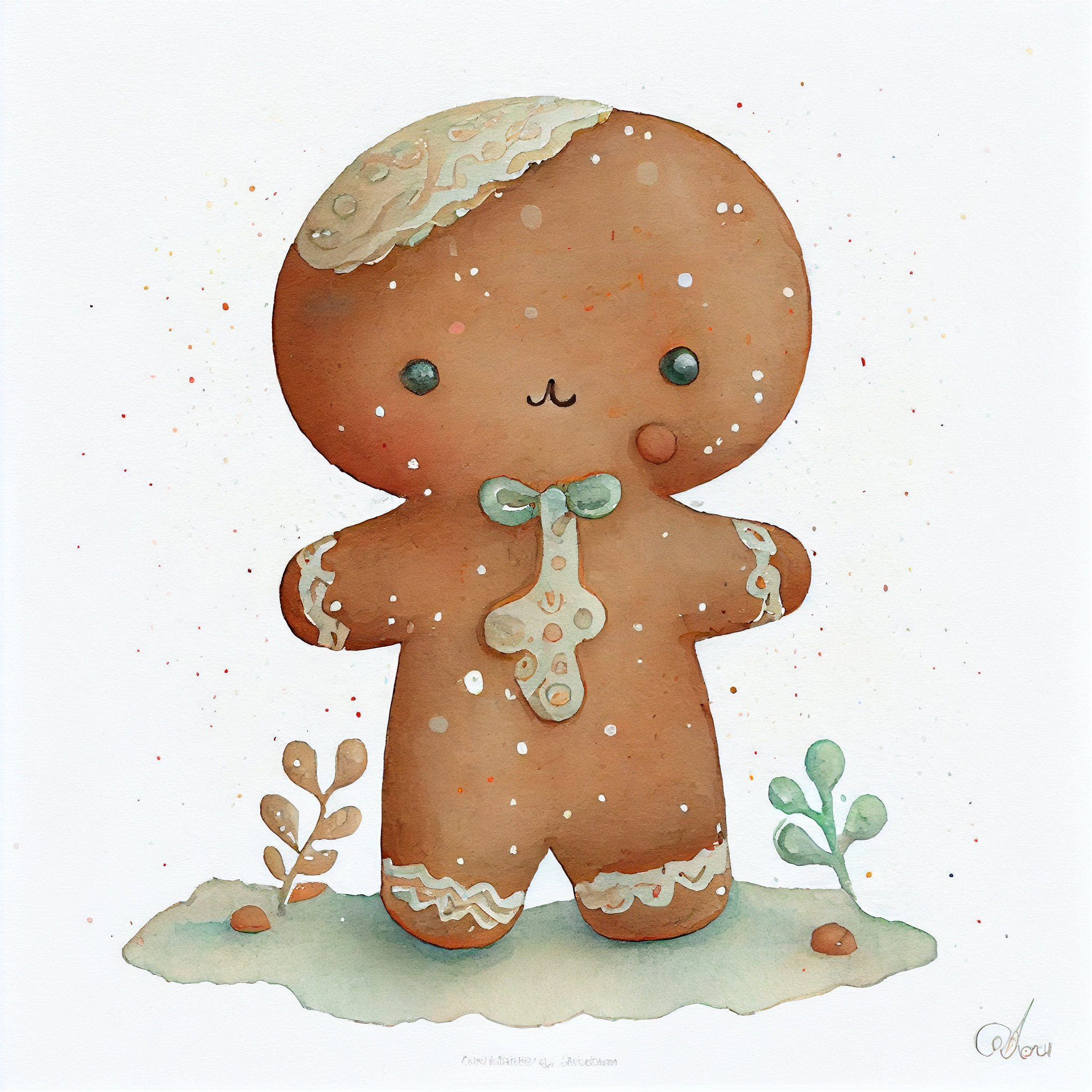 cute gingerbread cliparts